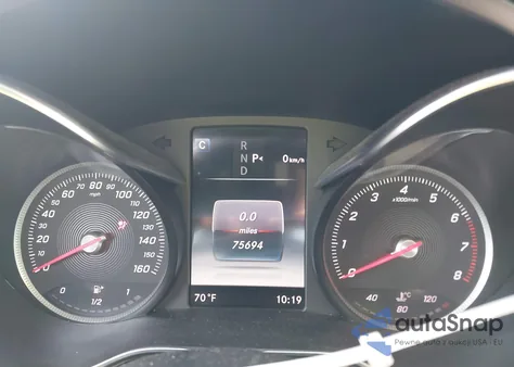 2017 Mercedes-Benz C 300 Luxury/Sport from USA, damaged, VIN 55SWF4JB9HU190991